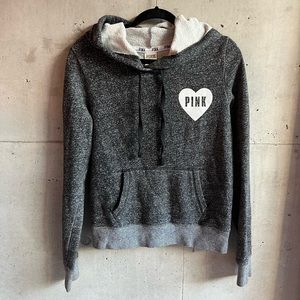 Pink by Victoria Secret Hoodie | heather grey, super soft